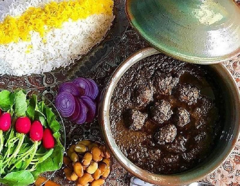 غذاهای سنتی گیلان-اناربیج-رزرو هتل در رشت-هتل صبوری رشت